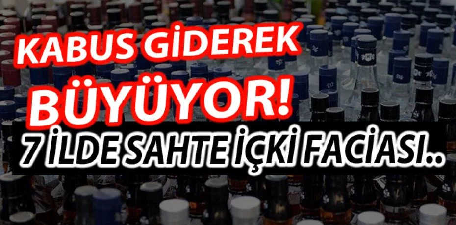 Sahte içkiden ölenlerin sayısı İstanbul'da 7'ye yükseldi, ülke genelinde sayı 42 oldu