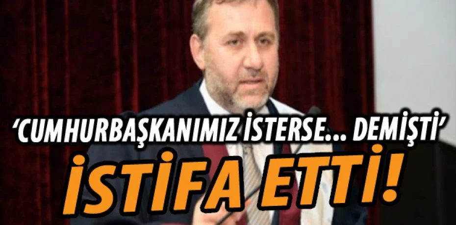 Prof. Dr. Ahmet Yaramış istifa etti!