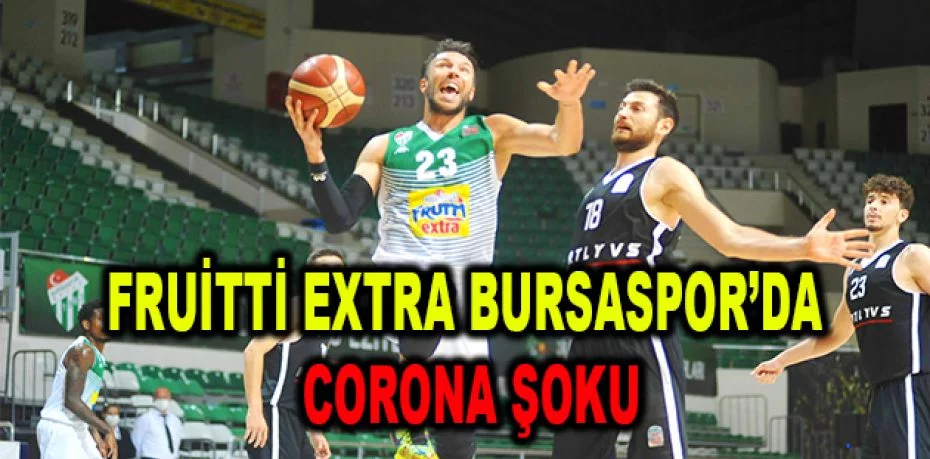 Frutti Extra Bursaspor’da 1’i oyuncu 2 kişinin Covid-19 testi pozitif çıktı