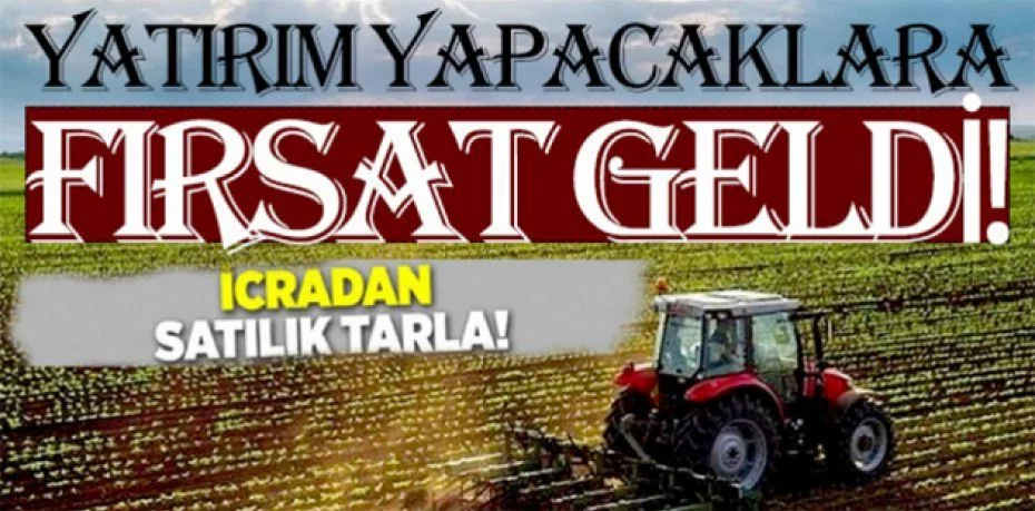 Edirne İpsala'da 1.600,00 m2 tarla icradan satılıktır