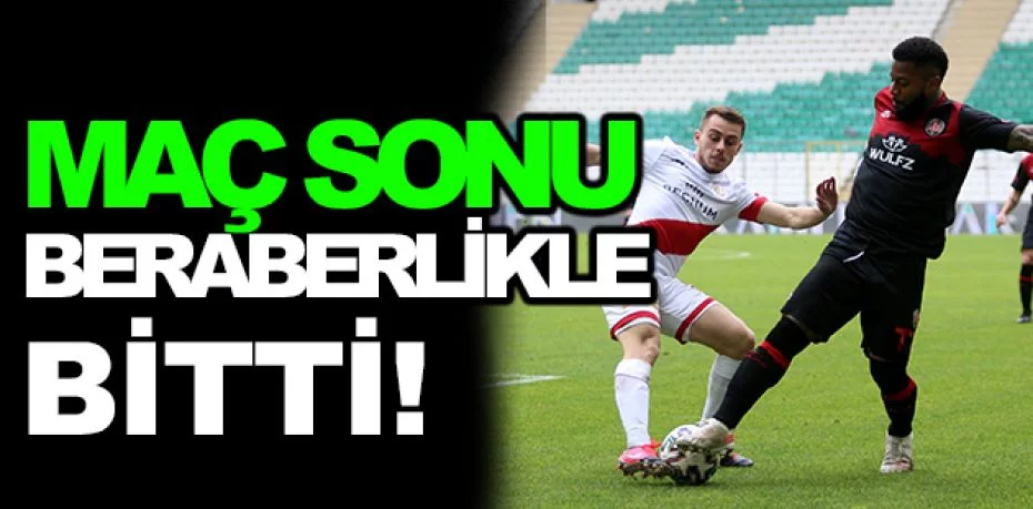 Süper Lig: Fatih Karagümrük: 2 - FT Antalyasppor: 2 (Maç sonu)