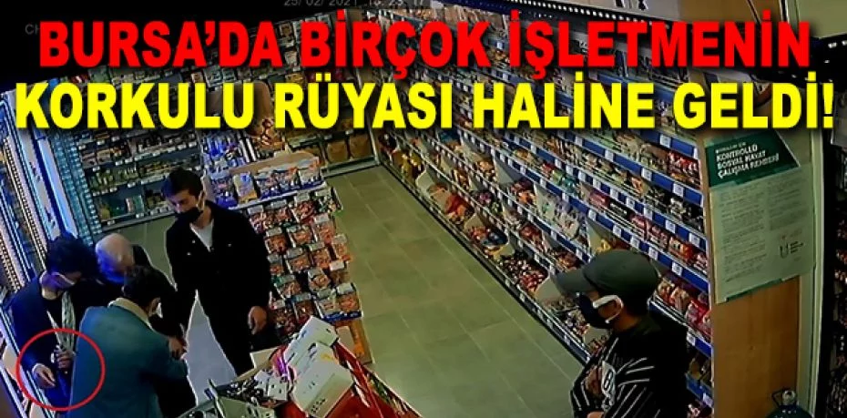 Bursa’da 4 gencin hırsızlık anları güvenlik kameralarına yansıdı