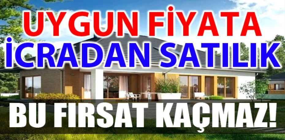 Sivas Kangal'da 10.013,51 m² ev ve arsası icradan satılıktır.