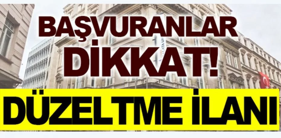 Antalya AKEV Üniversitesi Rektörlüğünden iptal ilanı