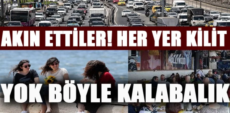 Haftalar sonra kısıtlamasız ilk cumartesi günü İstanbullular sokağa akın etti