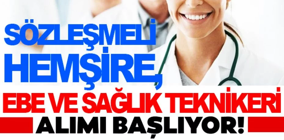 Mersin Üniversitesi Sözleşmeli Hemşire, Ebe ve Sağlık Teknikeri alım ilanı