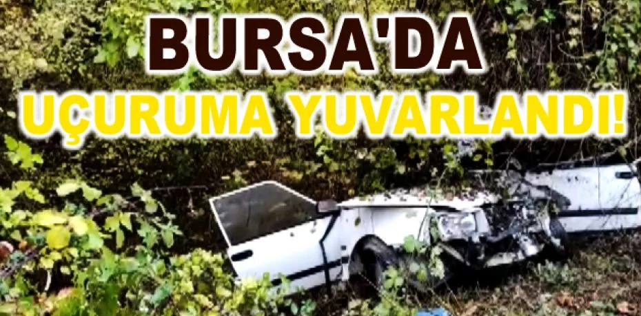 Bursa'da trafik kazasında can pazarı...2 yaralı