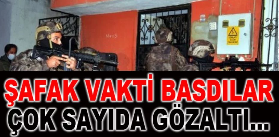 Adana'da şafak vakti drone destekli PKK/KCK operasyonu: 8 gözaltı