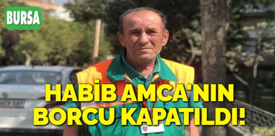 Bursa'da temizlik işçisinin borcu kapatıldı