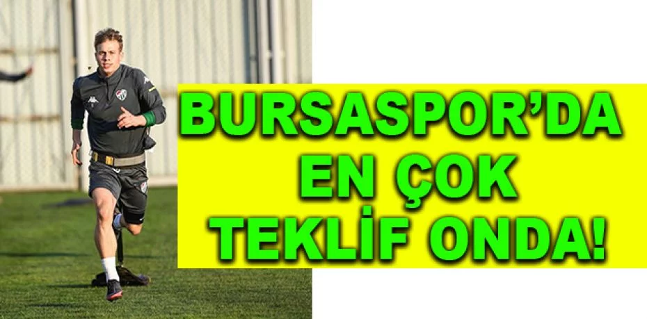 Bursaspor’da en çok transfer teklifi İsmail Çokçalış’a geldi