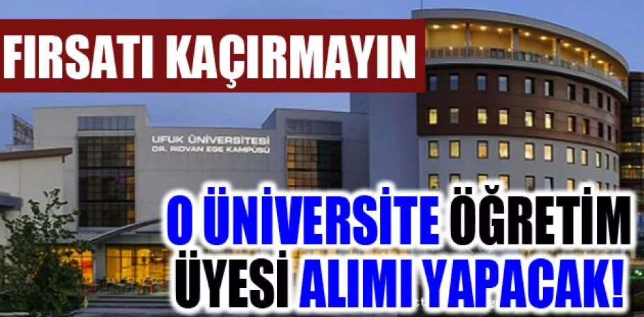 Niğde Ömer Halisdemir Üniversitesi 16 Araştırma ve Öğretim Görevlisi alacak