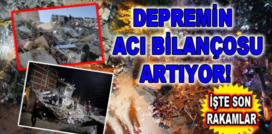 Bakan Kurum İzmir depreminin son bilançosunu açıkladı