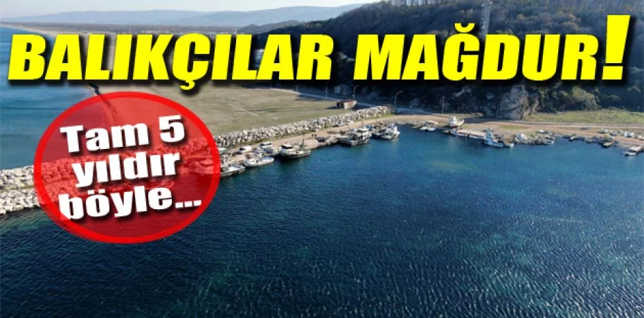 Bursa’da balıkçı barınağının girişi kumla doldu, balıkçılar mağdur oldu