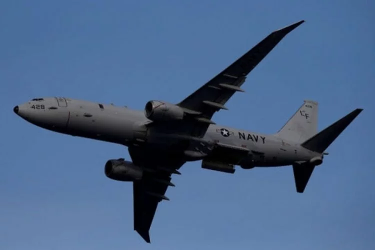 ABD donanmasına ait keşif uçağı Tayvan Boğazı'nda uçtu