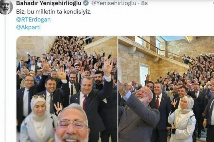 Ak Parti Grup Başkanvekili Bahadır Yenişehirlioğlu'nun Meclis'te Çekilen Bir Fotoğrafı Sosyal Medyada Tartışma Yarattı