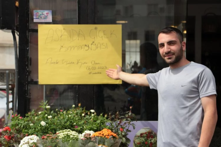 ‘Askıda Çiçek’ uygulamasına Türkiye’nin dört bir yanından destek geldi