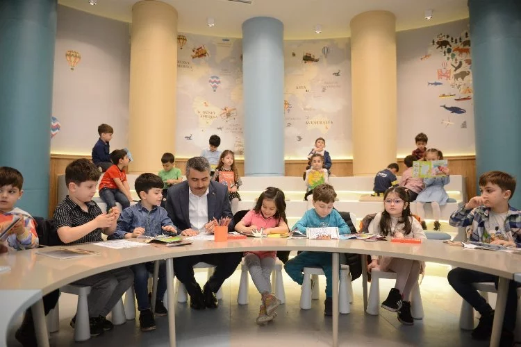 Bursa'da Mimar Sinan Çocuk Kütüphanesi  hizmete açıldı