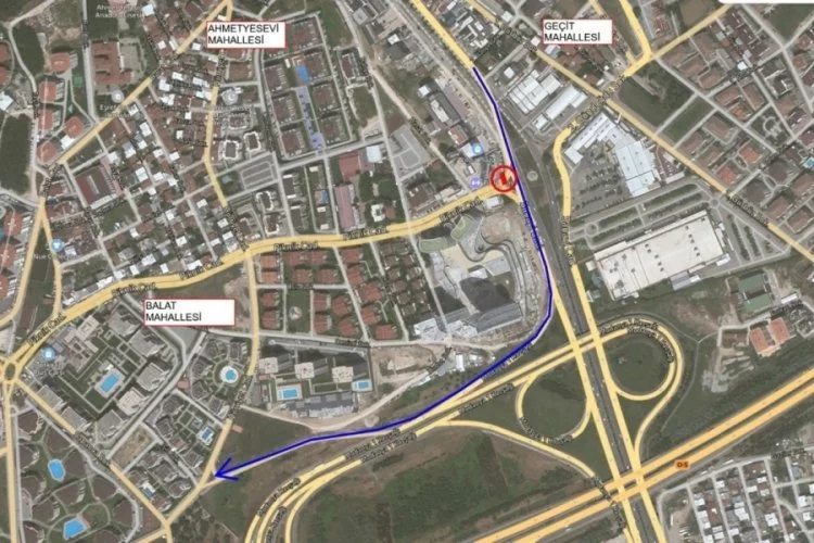 Bursa'da Mudanya yolu trafiğe kapatılacak