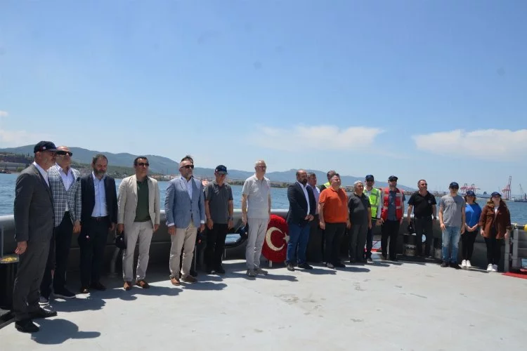 Bursa Gemport’ta Kılavuz Kaptanlar Haftası töreni