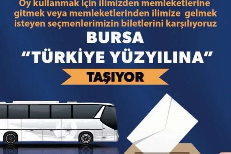 Bursa "Türkiye Yüzyılına" taşıyor