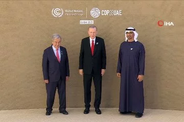 Cumhurbaşkanı Erdoğan, COP28 İklim Zirvesi'nde