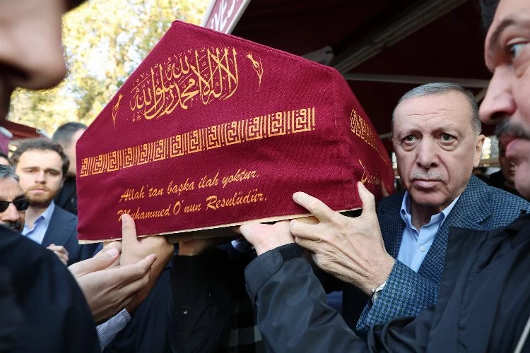 Cumhurbaşkanı Erdoğan, Hacer Coşan’ın cenaze törenine katıldı