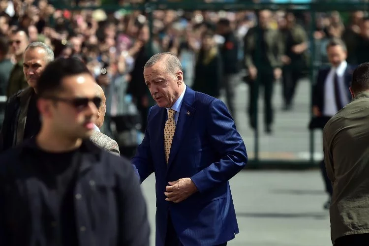 Cumhurbaşkanı Recep Tayyip Erdoğan, Oyunu Üsküdar’da Kullandı