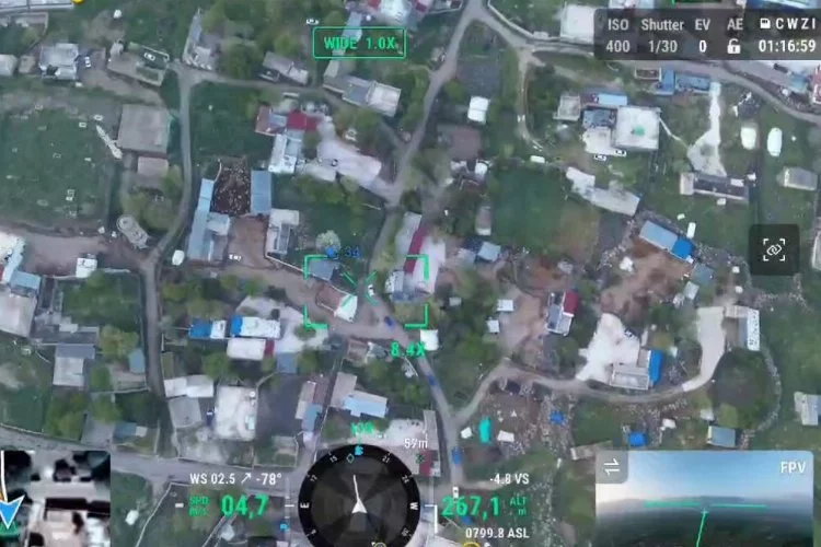 Dronlu ve Termal Kameralı Operasyon