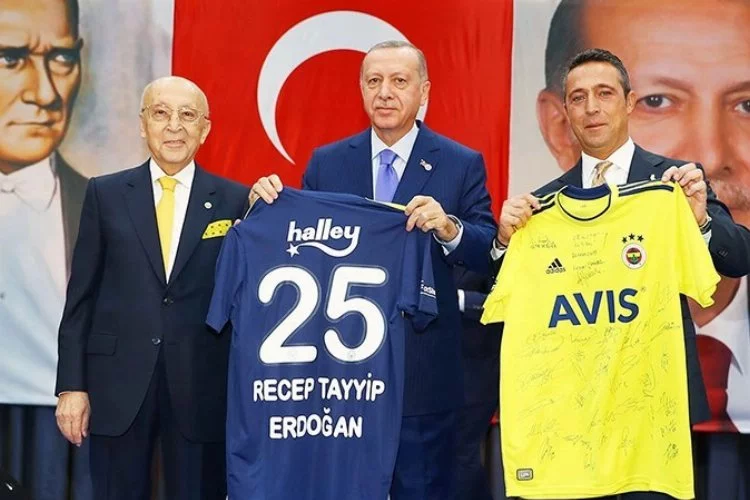 Cumhurbaşkanı Erdoğan:”Artık Fenerbahçeli değilim”