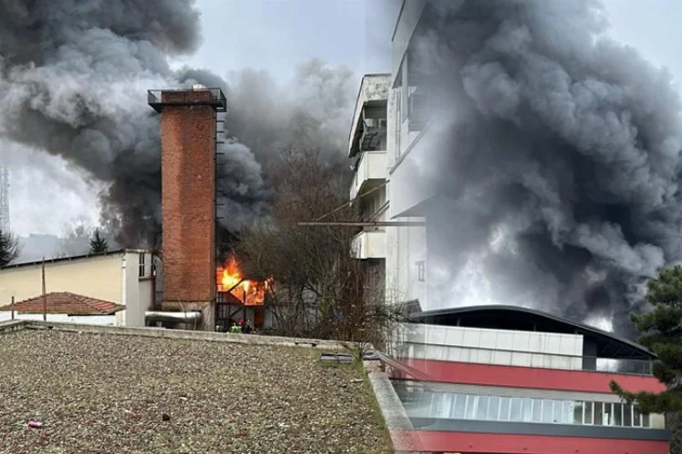 İstanbul Teknik Üniversitesi Maslak yerleşkesinde yangın!