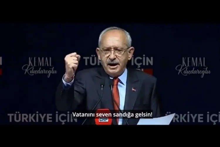 Kılıçdaroğlu sığınmacı sorunu ile ilgili video paylaştı