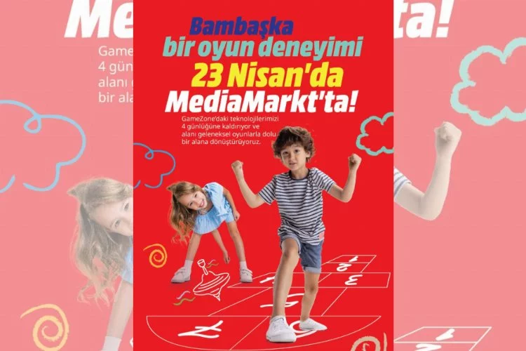 MediaMarkt’tan Çocuklara Özel Oyun Deneyimi Alanı