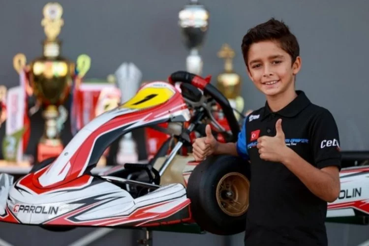 Milli karting sporcusu 11 yaşındaki Zülfikari, FIA sıralamasında zirvede yer aldı