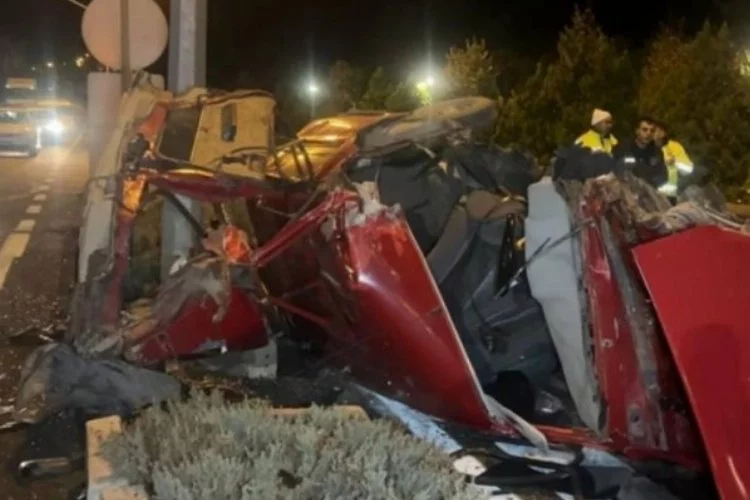 Nevşehir'de otomobil devrildi: 2 yaralı