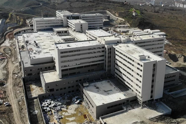 Ordu Şehir Hastanesi inşaatı yüzde 93’e ulaştı