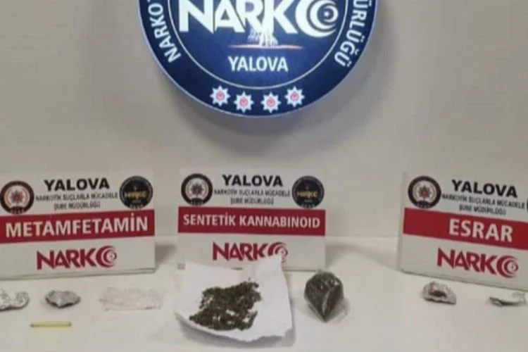 Yalova'daki uyuşturucu operasyonlarında 4 tutuklama